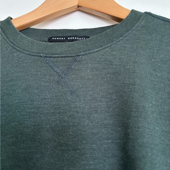 Robert Barakett Men's Nortonville Crewneck Sweater Green Size S Long Sleeve - Picture 7 of 8
